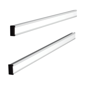 Nobo T Card Metal Link Bars Size 24 772mm x 13mm 2 Pack 113484 F
