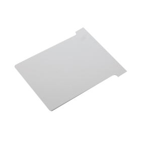 Nobo T Card Size 2 48mm x 85mm White 100 Pack 160028 F