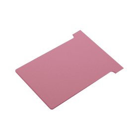 Nobo T Card Size 3 80mm x 120mm Pink 100 Pack 112482 F