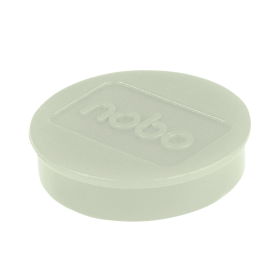 Nobo Whiteboard Magnets 38mm White 10 Pack 610469 F