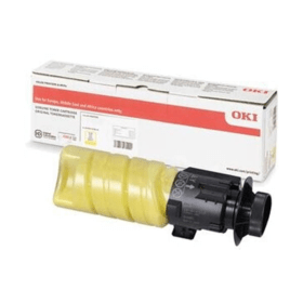 OKI 09006259 Yellow High Capacity Toner Cartridge Original