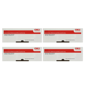 OKI 4405925 Multipack Full Set of 4 Toner Cartridges Original