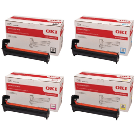 OKI 448444 Multipack Full Set of 4 Drum Units Original