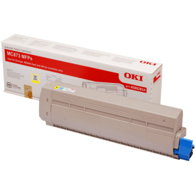 OKI 45862814 Yellow High Capacity Toner Cartridge Original