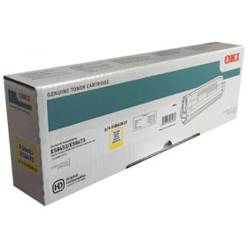 OKI 45862819 Yellow Toner Cartridge Original