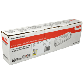 OKI 46471113 Yellow Toner Cartridge Original