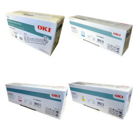 OKI 4648412 Multipack Full Set of 4 Drum Units Original
