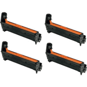 OKI 4650730 Multipack Full Set of 4 Drum Units Original