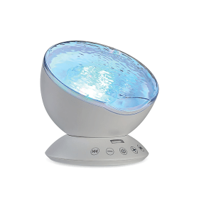 Ocean Wave Projector Lamp White 918094 F