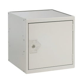 One Compartment Cube Locker 450x450x450mmm Light Grey Door MC00098 462301 F