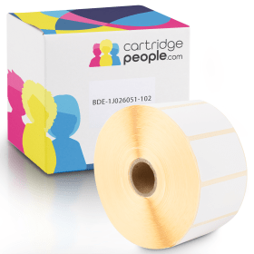 Own Brand Brother BDE 1J026051 102 White Pre Punched Label Roll 51mm x 26mm 1900 Labels Cartridge People 43967 CP