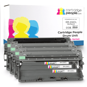 Own Brand Brother DR 230CL Multipack Full Set of 4 Drum Units Cartridge People 19627 CP