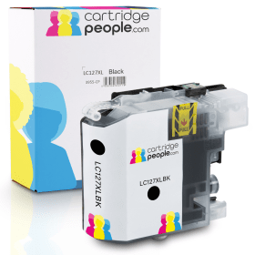 Own Brand Brother LC127XLBK Black High Capacity Ink Cartridge Cartridge People 3955 CP