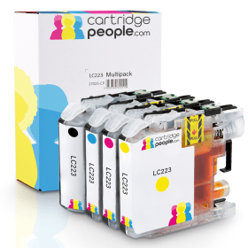 Own Brand Brother LC223 Multipack Full Set of 4 Ink Cartridges LC223VALBP Cartridge People 42635 CP