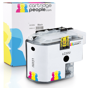 Own Brand Brother LC22UBK Black High Capacity Ink Cartridge Cartridge People 18866 CP