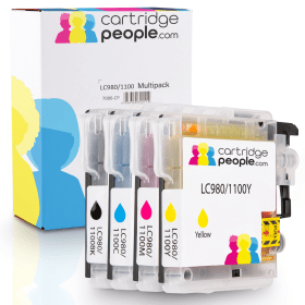 Own Brand Brother LC980 Multipack Full Set of 4 Ink Cartridges Cartridge People 7086 CP