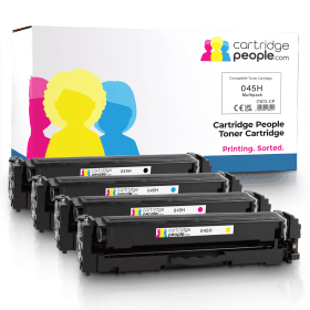 Own Brand Canon 045H High Capacity Multipack Full Set of 4 Toner Cartridges Cartridge People 17672 CP