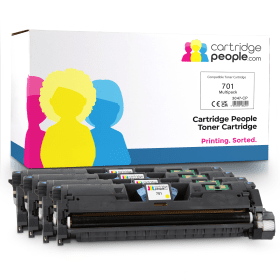 Own Brand Canon 701 Multipack Full Set of 4 Toner Cartridges Cartridge People 3047 CP