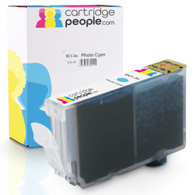 Own Brand Canon BCI 3ePC Photo Cyan Ink Cartridge 4483A002 Cartridge People 123 CP