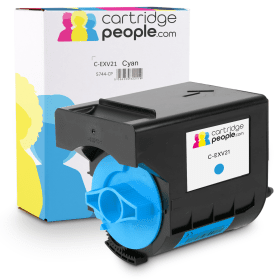 Own Brand Canon C EXV21 Cyan Toner Cartridge 0453B002 Cartridge People 5744 CP