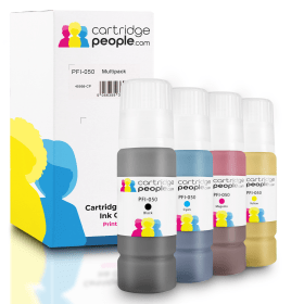 Own Brand Canon PFI 050 Multipack Full Set of 4 Ink Cartridges Cartridge People 45958 CP