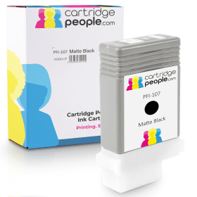 超得　Canon PFI-107BK PFI-107MBK インク Canon PFI-107MBK Matte Black Ink Cartridge (130mL) 6704B001AA