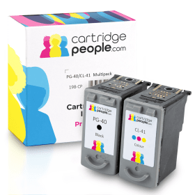 Own Brand Canon PG 40 CL 41 Multipack Full Set of 2 Ink Cartridges 0615B036 Cartridge People 198 CP