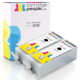 Own Brand Canon PGI 35 Black Ink Cartridge Twin Pack 1509B012 Cartridge People 17049 CP