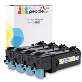 Own Brand Dell 593 1104 High Capacity Multipack Full Set of 4 Toner Cartridges Cartridge People 14590 CP