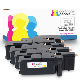 Own Brand Dell 593 1114 Multipack Full Set of 4 Toner Cartridges Cartridge People 45933 CP
