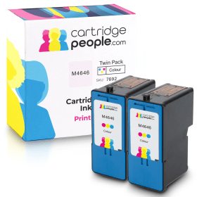 Own Brand Dell M4646 Colour High Capacity Ink Cartridge Twin Pack Cartridge People 7692 CP