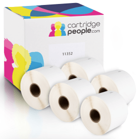 Own Brand Dymo 11352 S0722520 White Return Address Label Roll 54mm x 25mm 5 x 500 Labels Cartridge People 45641 CP