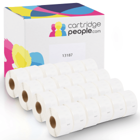 Own Brand Dymo 13187 S0722390 White Address Label Roll 36mm x 89mm 24 x 260 Labels Cartridge People 43721 CP