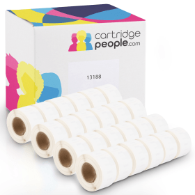 Own Brand Dymo 13188 S0722360 White Address Label Roll 28mm x 89mm 24 x 130 Labels Cartridge People 44681 CP