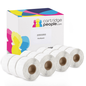 Own Brand Dymo 2093093 White Address Label Roll 36mm x 89mm 12 x 260 Labels Cartridge People 43756 CP