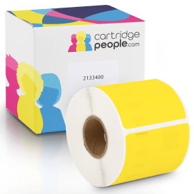 Own Brand Dymo 2133400 Yellow Shipping Label Roll 54mm x 101mm 220 Labels Cartridge People 45586 CP