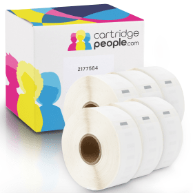 Own Brand Dymo 2177564 White Shipping Label Roll 25mm x 54mm 6 x 500 Labels Cartridge People 41463 CP