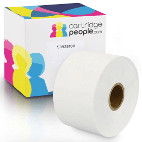 Own Brand Dymo S0929100 Black on White Non Adhesive Appointment Name Badge Card Label Roll 51mm x 89mm 300 Labels Cartridge People 26788 CP