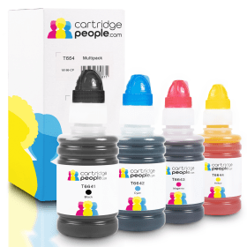 Own Brand Epson 664 Multipack Full Set of 4 Ink Bottles C13T664640 Cartridge People 16166 CP