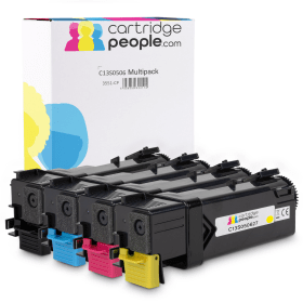 Own Brand Epson C13S0506 Multipack Full Set of 4 Toner Cartridges Cartridge People 3551 CP