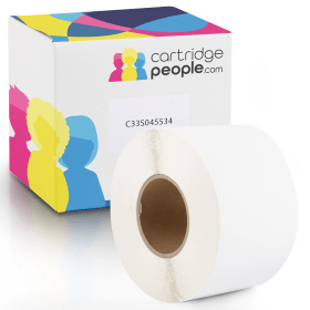 Own Brand Epson C33S045534 White Premium Matte Label Roll 76mm x 51mm 650 Labels Cartridge People 44691 CP