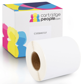 Own Brand Epson C33S045727 Premium Matte White Continuous Label Roll 105mm x 35m Cartridge People 44000 CP