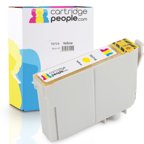 Own Brand Epson T0714 Yellow Ink Cartridge Cheetah Cartridge People 4512 CP