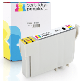 Own Brand Epson T0801 Black Ink Cartridge Hummingbird Cartridge People 4522 CP
