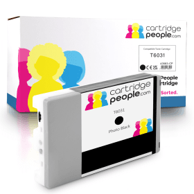 Own Brand Epson T6031 Photo Black High Capacity Ink Cartridge Cartridge People 43583 CP