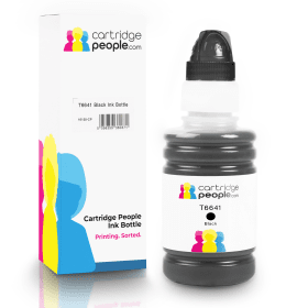 Own Brand Epson T6641 Black Ink Bottle Cartridge People 16155 CP