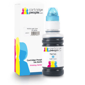Own Brand Epson T6735 Light Cyan Ink Bottle C13T67354A Cartridge People 42839 CP