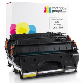 Own Brand HP 05X Black High Capacity Toner Cartridge Twin Pack CE505XD Cartridge People 3057 CP