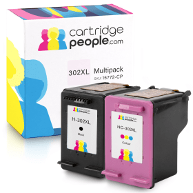Own Brand HP 302XL Multipack Full Set of 2 Ink Cartridges EXTRA HIGH CAPACITY Cartridge People 15772 CP
