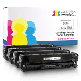 Own Brand HP 304A Multipack Full Set of 4 Toner Cartridges Cartridge People 3054 CP